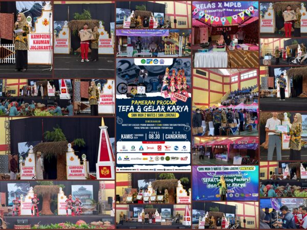 PAMERAN PRODUK TEFA DAN GELAR KARYA SMK MUHAMMADIYAH 2 WATES