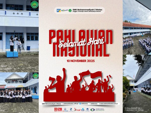 PERINGATAN HARI PAHLAWAN DI SMK MUHAMMADIYAH 2 WATES