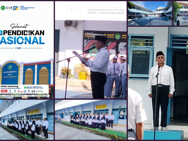 Upacara Hari Pendidikan Nasional (Hardiknas) di SMK Muhammadiyah 2 Wates