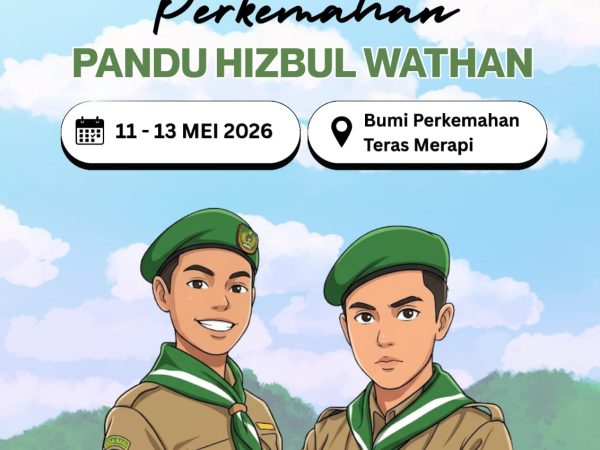 Hizbul Wathan SMK Muhammadiyah 2 Wates (Lorena) di Bumi Perkemahan Teras Merapi